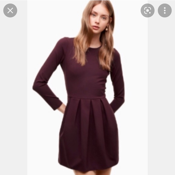 Wilfred plum sleeveless dress - Picture 2 of 4